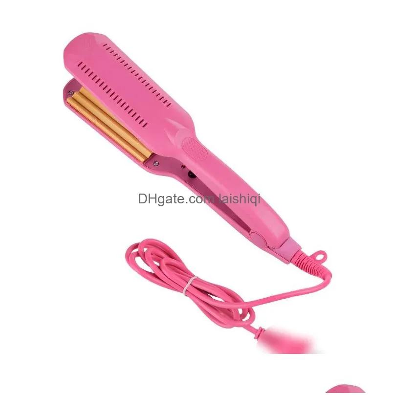 irons temperature control corrugated curling hair straightener crimper fluffy small waves hair curlers curling irons styling tools