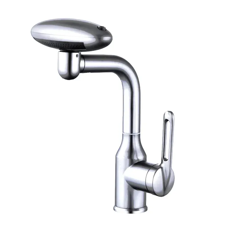 Kitchen Faucets 360ﾰ Rotatable Four-Mode Faucet Replace Heavy Duty Rustproof Tap For Bathroom