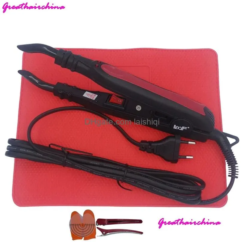 connectors constant temperature fusion hair extension keratin bonding hair extension fusion connector tools heat insulation silicone