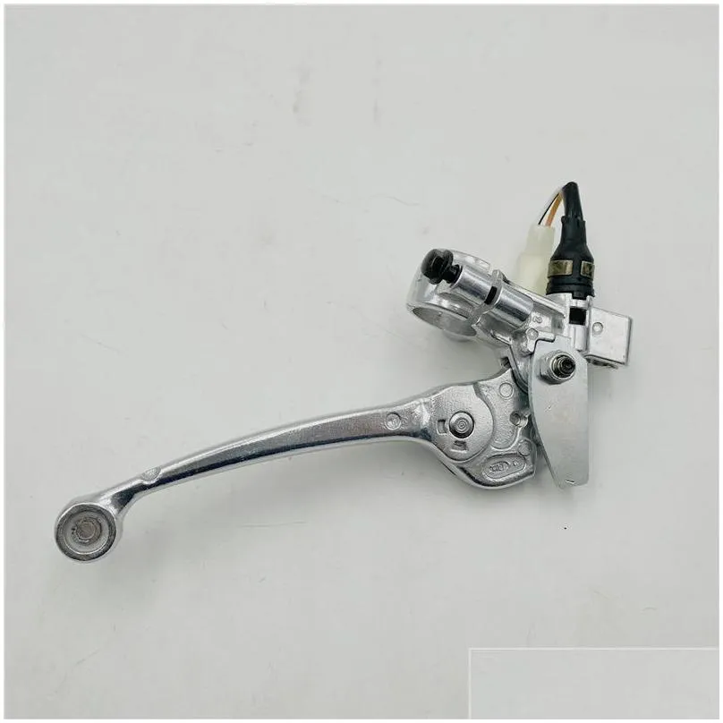 Scooter Motorcycle Accessories USR125 HJ125T-21 Left Rear Brake Handle Mirror Seat Assembly Handle Brake Handle