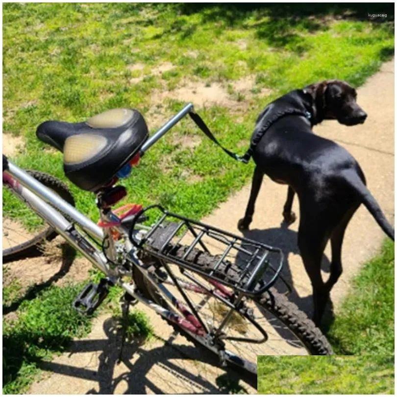 Dog Carrier Of Bike Riding Leash Wear-resistant Retractable Bicycle For Walking Supply Accessory