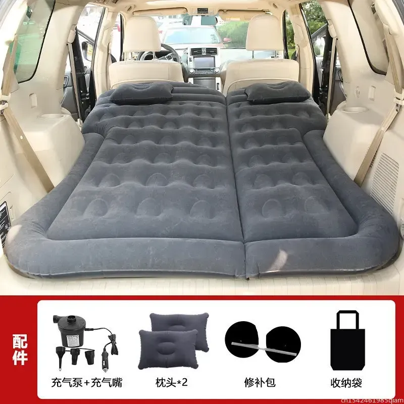 Mat Folding Travel Mattress SUV Rear Seat Sleeping Pad Vehicle Mounted Inflatable Bed Camping Mat Tent Accessories Outdoor
