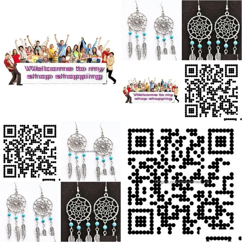 stud dreamcatcher stone beads feathers earrings simple atmospheric pendant charm drop earrings jewelry for woman z243 230714