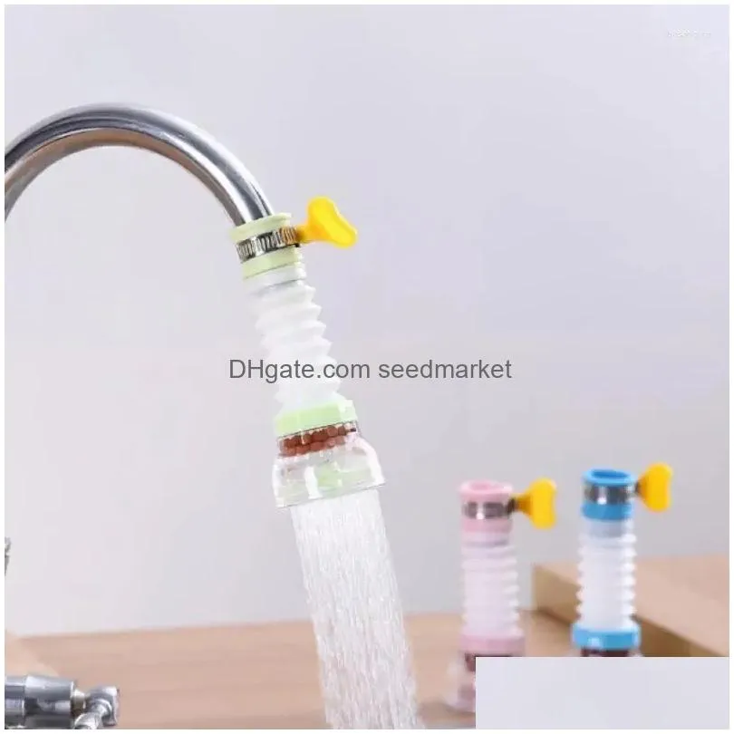 kitchen faucets 1-10pcs faucet filter360ﾰ rotating sprinkler healthy filter adjustable anti-splash expander