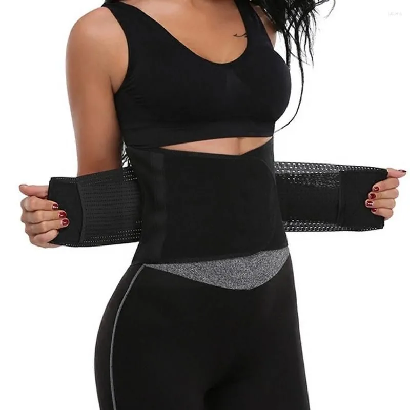 Waist Support Women`s Plastic Belt Running Fitness Girdle Women Sweat Trainer Belly Wrap Sports Corse H8i2