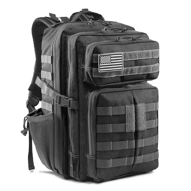 Waterproof 45l Army Backpack Men Tactical Bag Outdoor Travel Rucksack Assault Tactical Backpack Camo 3P Bag