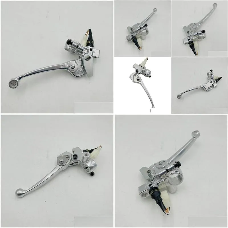 Scooter Motorcycle Accessories USR125 HJ125T-21 Left Rear Brake Handle Mirror Seat Assembly Handle Brake Handle