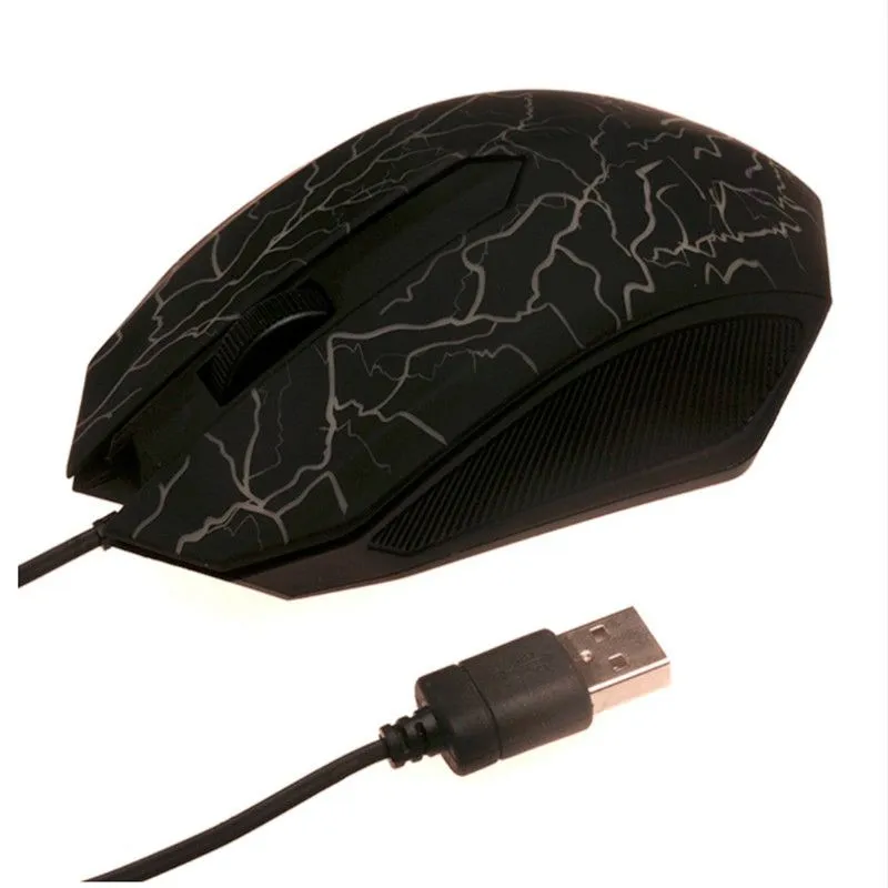 New Mice Gaming Mouse professional Wired 3D Mause 2700DPI with Multi Colors Changable LED Backlit Ergonomics design Networking Inputs For Computer Laptop PC