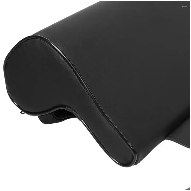 Car Organizer Universal Seat Leather Leg Pad Support Extension Mat Soft Foot Cushion Knee Memory Black