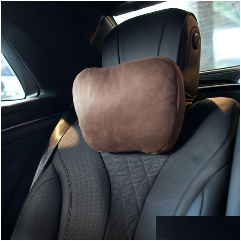 1pair for MercedesBenz car headrest Sclass  cervical pillow car seat car cushion pillow Auto lumbar decorative supplies3383775