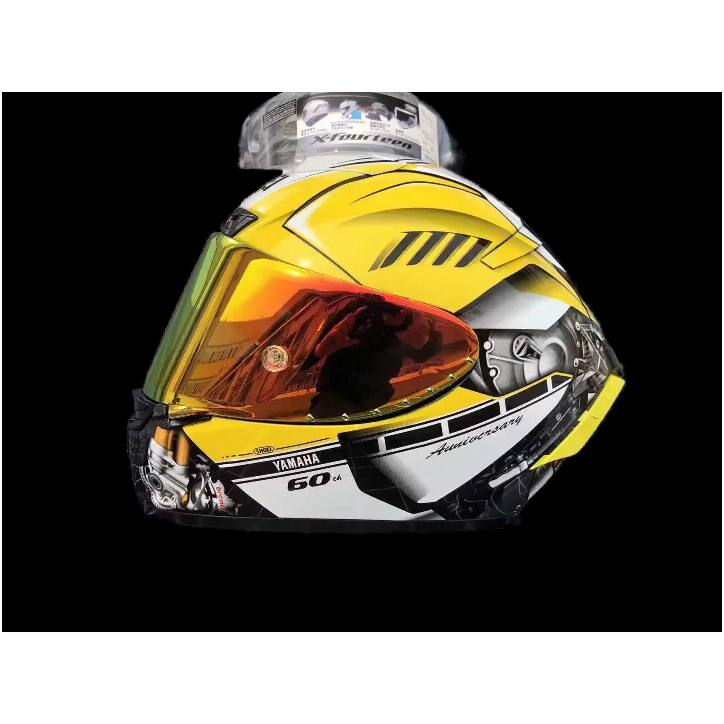 Full Face shoei X14 yaha rjm 60 Motorcycle Helmet antifog visor Man Riding Car motocross racing motorbike helmetNOTORIGINALhel9708833