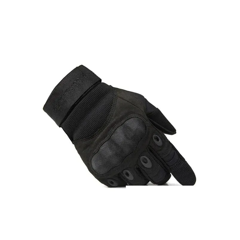 Gloves FREE SOLDIER Outdoor Sports Tactical Gloves Climbing Gloves Men`s Full Gloves For Hiking Cycling Training