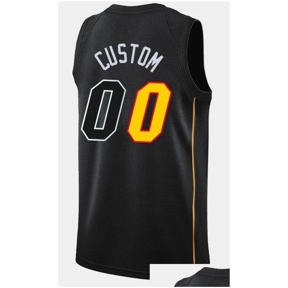 custom jimmy butler tyler herro basketball jerseys bam ado dwyane wade victor oladipo duncan robinson 2023 city pink edition jersey white