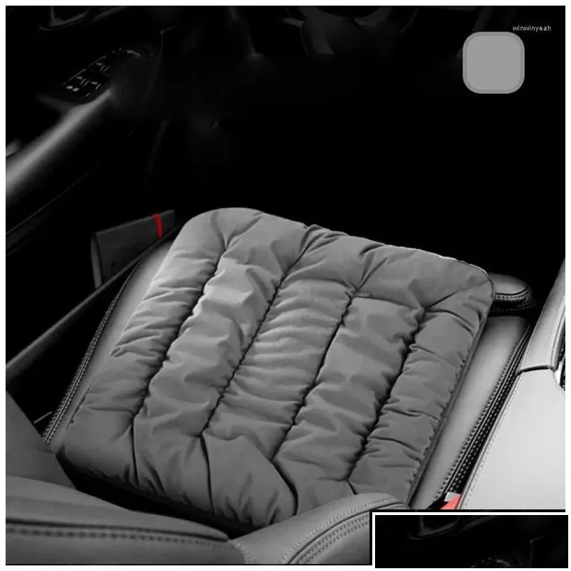 Car Seat Covers Ers Heated Pad Heating Cushion Er Heater Kit Electric Warm Winter Interior Accessories Drop Delivery Automobiles Motor