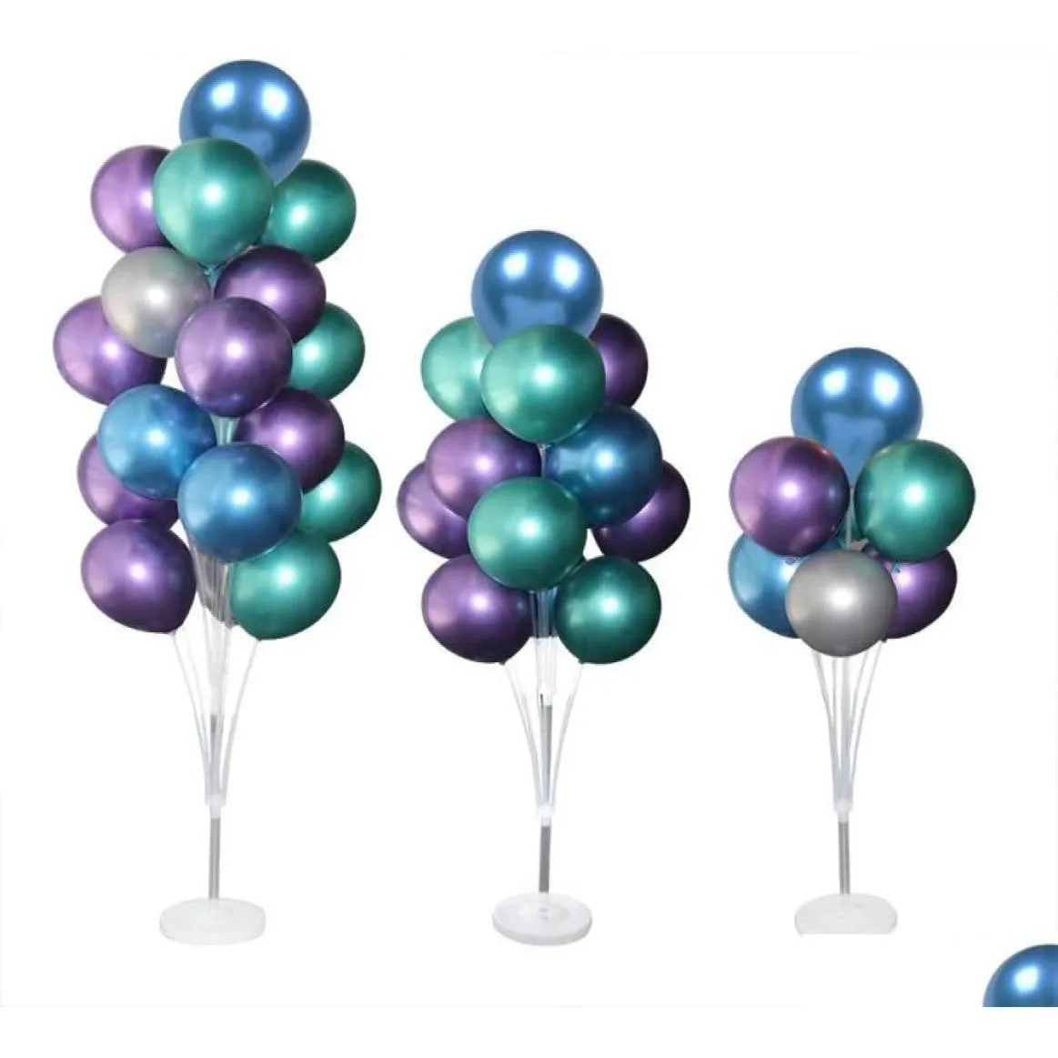 party decoration 1set 71319 tube balloons stand balloon holder column confetti kids birthday baby shower wedding6217603