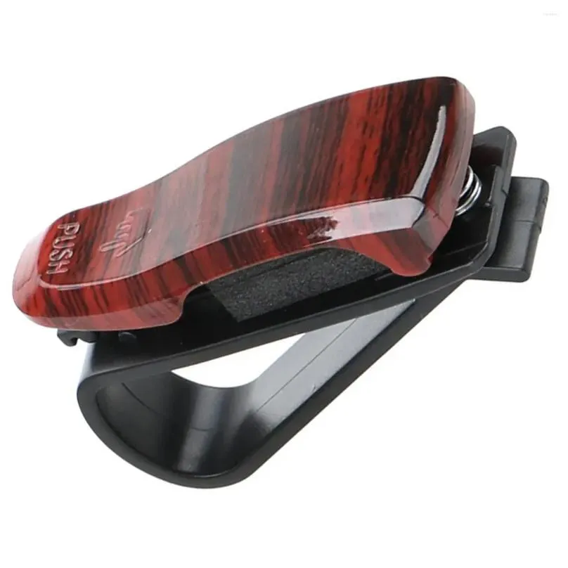 Interior Accessories Sunglasses Holder Clip Hanger Universal Sun Visor Double Organizer For All Cars SUVs Trucks