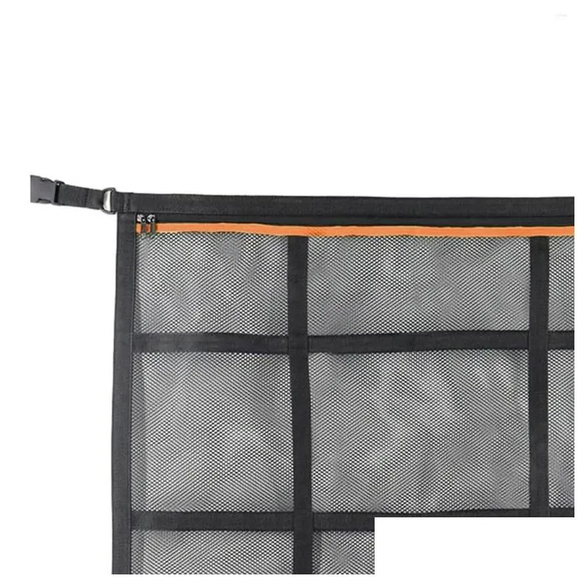 Car Organizer Ceiling Cargo Net Pocket 21