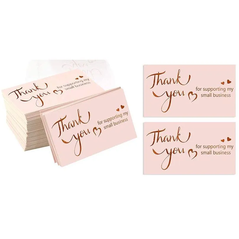 wholesale Rose Gold Round Labels Handmade Kraft Paper bronzing Packaging Sticker Candy Dragee Bags Gift Box Wedding Thanks Sticker