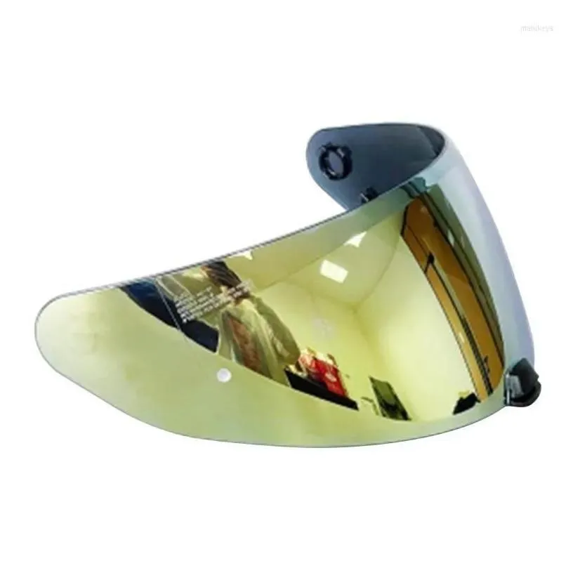 Motorcycle Helmets For Hjc I70 I10 C70 Hj-31 Sun Visor Fl Face Shield Street Helmet Wind Lens Anti-Scratch W91F Drop Delivery Automobi