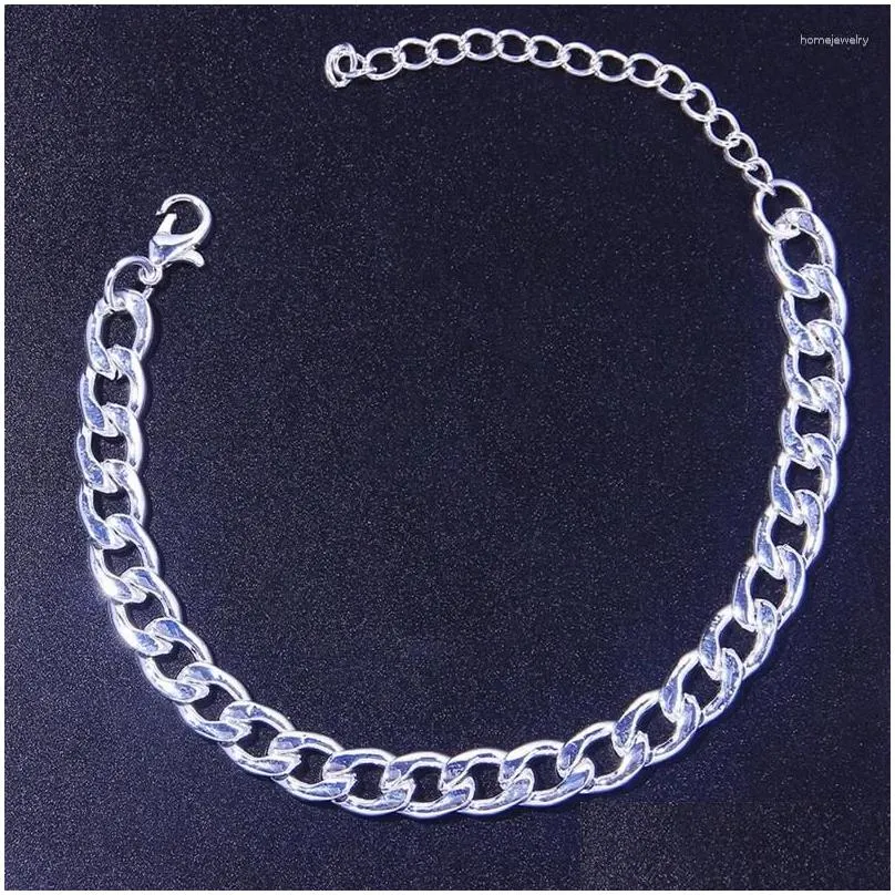Anklets Stainless Steel For Women Beach Foot Jewelry Leg Chain Ankle Bracelets Men Or Holiday Accessories
