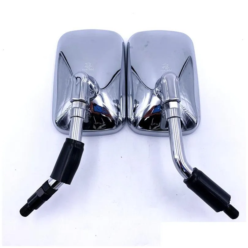 Motorcycle Accessories GZ150-A/E Rearview Mirror GZ125HS Reflector Mirror Left and Right Reversing Mirror