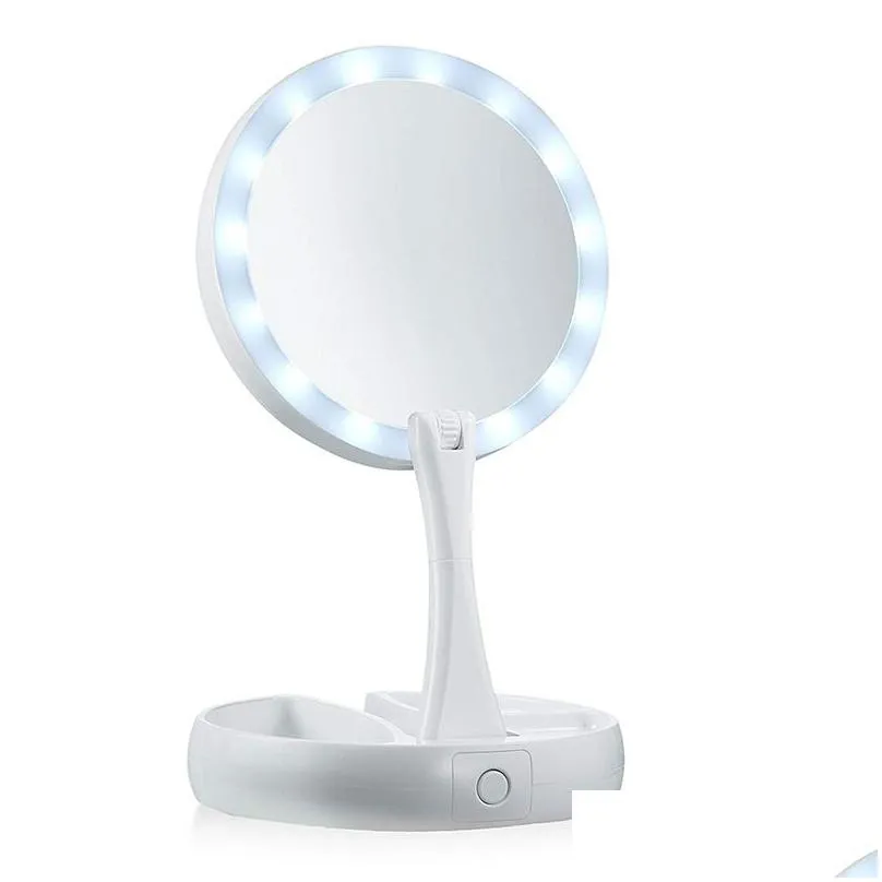 Makeup Mirror The Lighted Double Sided Vanity Makeup Mirror Cosmetic Tool for Women