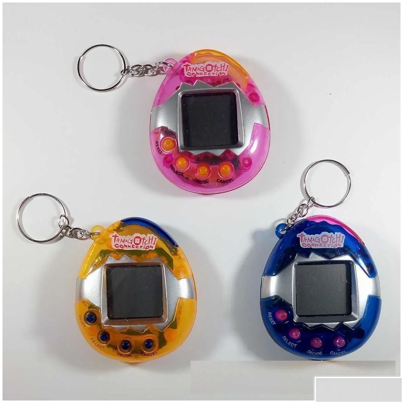 Decompression Toy Fidget Toys Tamagotchi Electronic Pets 90S Nostalgic 49 In One Virtual Cyber Pet Key Chains Children Gift Drop D D Dhxqm