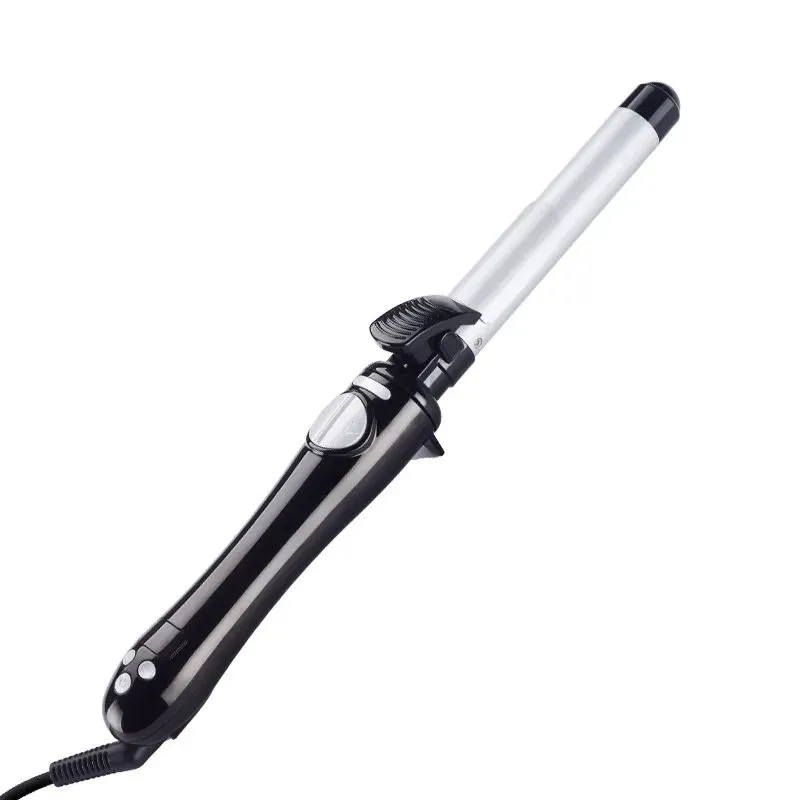 Curling Irons 25mm Ceramic Wand Automatic Hair Curler Stick Rotating Iron Waves Styling Appliances 231023