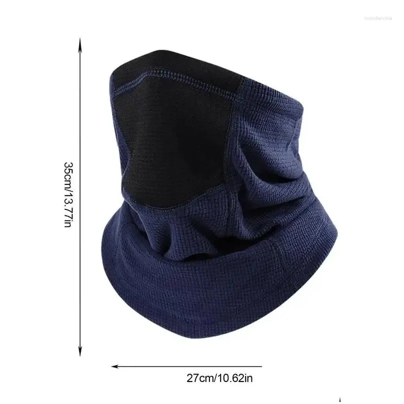 Motorcycle Helmets Winter Neck Warmer Gaiter Lightweight Cycling Tube Scarf Thermal Ski For Outdoors