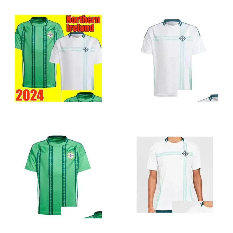 2024 northern ireland soccer jersey men set kids kit uniform 2025 divas charles evans 24 25 football shirt charles ballard brown home