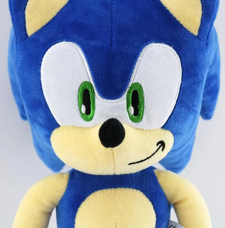 Wholesale 30cm new super Sonic mouse plush doll super Sonic cartoon animation doll toys