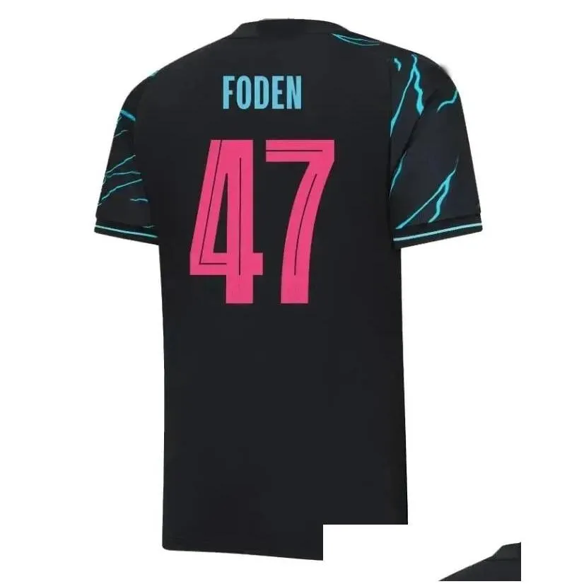 23 24 haaland man citys soccer jerseys 2023 2024 player fans grealish foden sterling football shirt de bruyne gesus bernardo mahrez maillot foot men kids