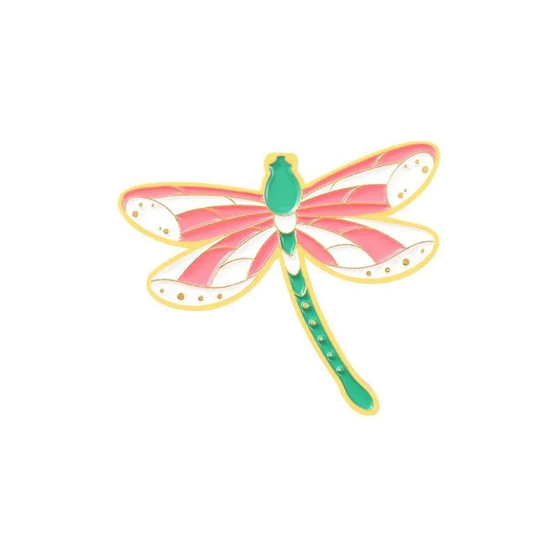 Pins Brooches Yellow Bee 25Pcs/ Lot Cartoon Gold Plated Animal Brooch For Girls Enamel Badge Drop Delivery Jewelry Dh0Wk