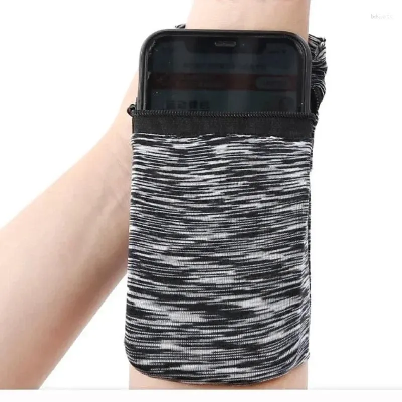 Wrist Support Storage Band Running Fitness Wallet Card Cycling Sports Gym Pouch Phone Coin Key Women Zipper Men Bag
