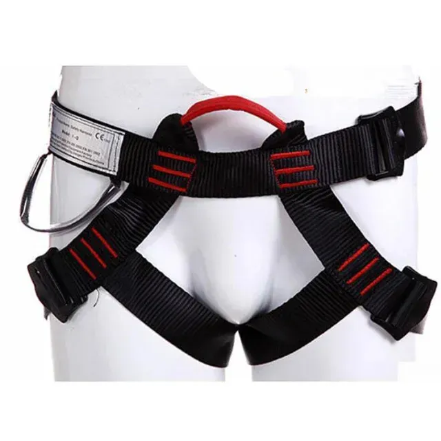 Climbing Harnesses Outdoor Climbing Harness Protect Waist Safety Harness National Standard Half Body Safety Belt for Downhill Mountaineering