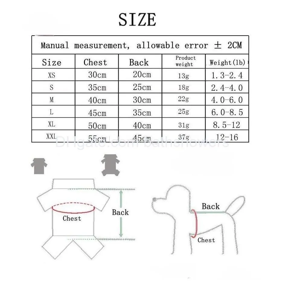 Dog Apparel Sublimation Printed Shirts And Dogs Vest Soft Breathable Pet T-Shirt Daily Pets Clothing For Small Cats Chihuahua Poodle Dhur4