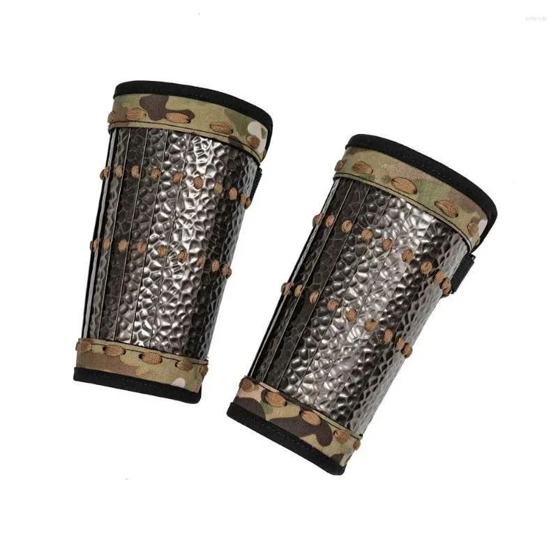 Wrist Support Black -gray Industrial Chinese Style Tactical Armor Forging Pattern Arm Nursing Sheet