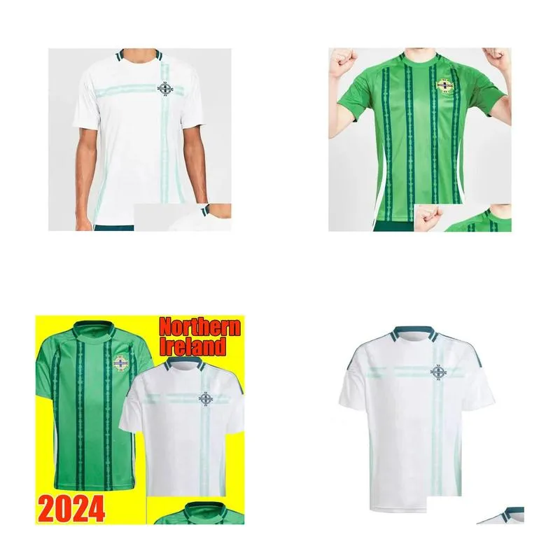 2024 northern ireland soccer jersey men set kids kit uniform 2025 divas charles evans 24 25 football shirt charles ballard brown home