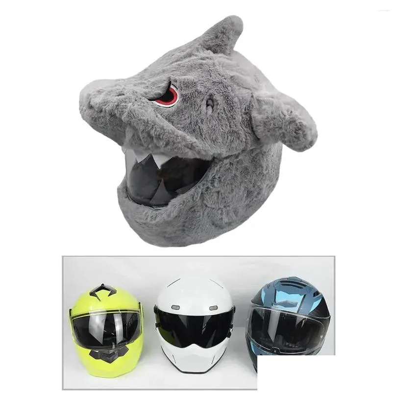 Motorcycle Helmets Helmet Cover Cute Accessory Moto Gear Furry For Outdoor Riding Girls And Boys Men Women