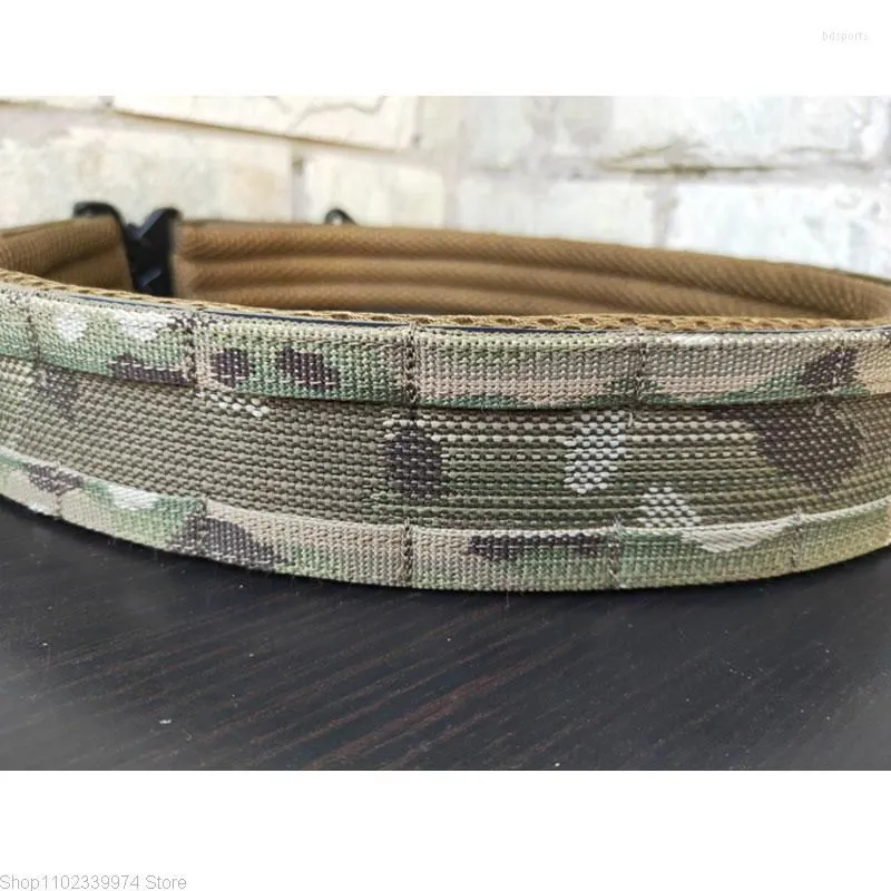 Waist Support Multicam Belt Tactical Shooting Battle Army Military CS Outdoor Hunting Molle 2 Inch Fighter Combat Equipment