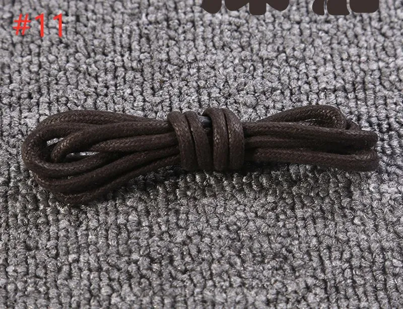 Fashion Wax rope 18 colors elastic 100cm Outdoor circular shoes ropes Free TNT Fedex DHL UPS