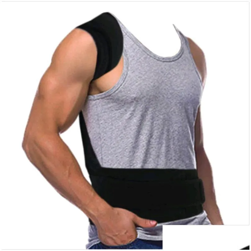Other Health Care Items Adjustable Back Brace Posture Corrector Support Shoder Belt Men/ Women Aft-B003 Aofeite Drop Delivery Beauty Dhsm4