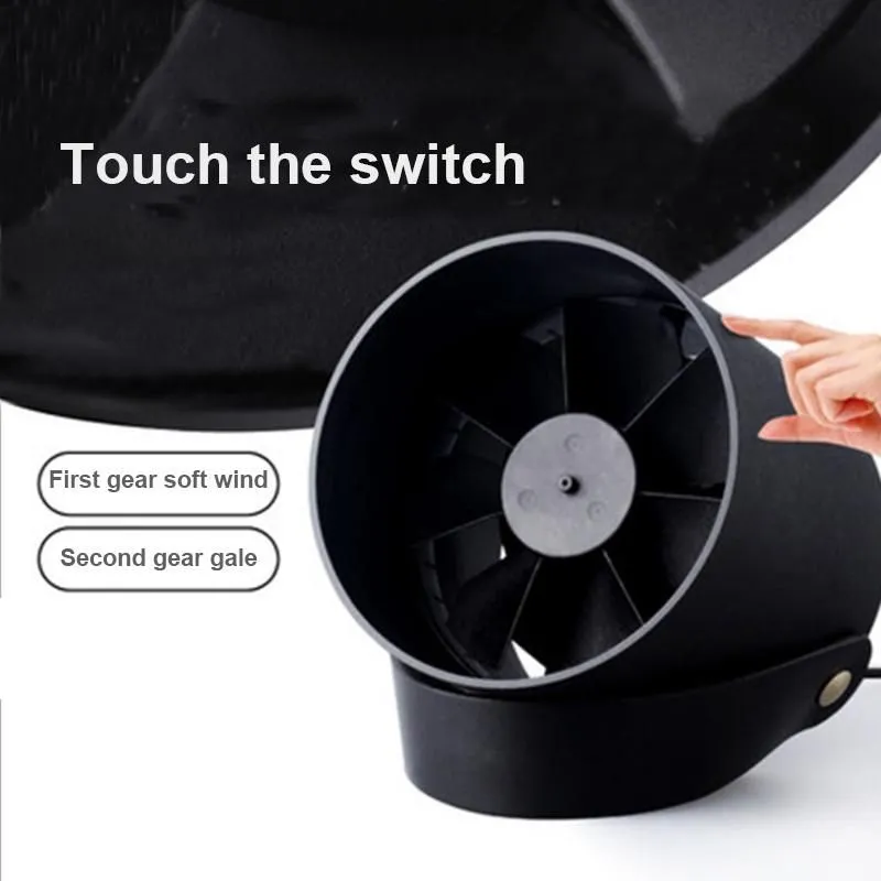 Fans USB Ventilador Protable Fan Mini Desktop Ultraquiet Fan Electric Cooling Small Charging Laptop Fan Seven Vane Blow for home