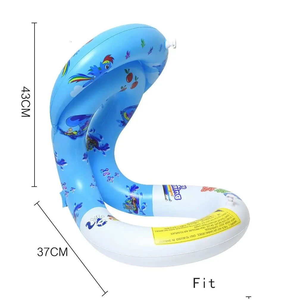 Inflatable Floats & Tubes Childrens Jacket Baby Floating Kids Safety Life Vest Swimsuit Buoyancy Swimming For Drifting Boating Drop De Dh29L