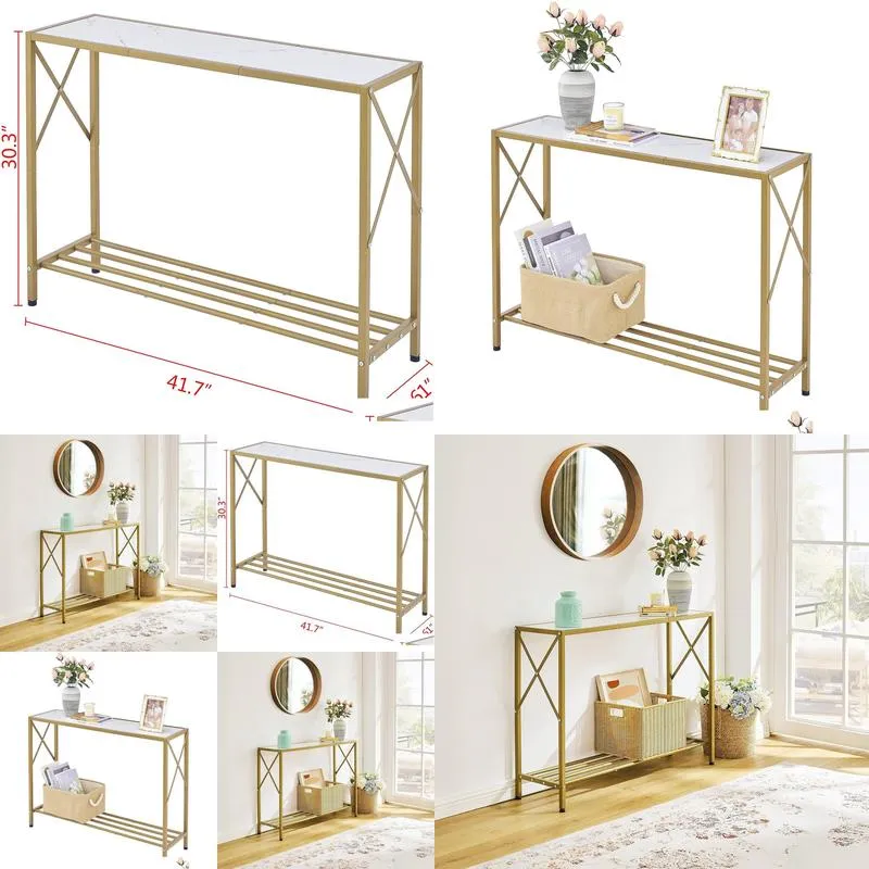 Living Room Furniture Console Table Entryway Narrow Sofa With Drop Delivery Home Garden Otqvh