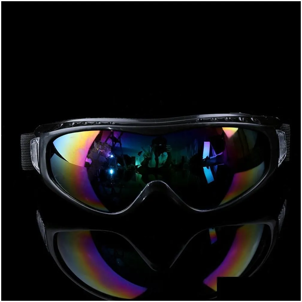 Motorcycle Sunglasses 1 Pcs Mens Anti-Fog Motocross Goggles Off Road Racing Mask Glasses Sunglesses Protective Eyewear Drop Delivery A