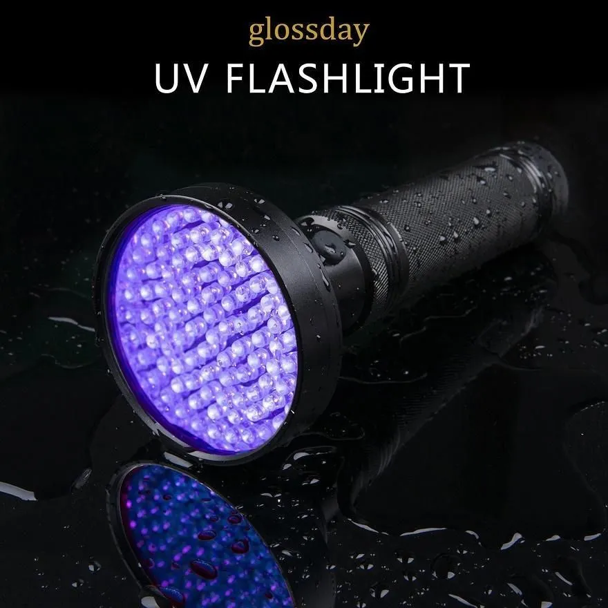 Led Ultraviolet Flashlight Lamp 51 Leds 395nm Ultra Violet Torch Light Blacklight Detector for Dog Urine Pet Stains and Bed Bug