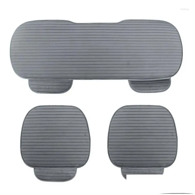 Car Seat Covers Cover Accessories Component Front Rear Winter Warm Cushion Breathable Protector Mat Pad Universal Auto Interior