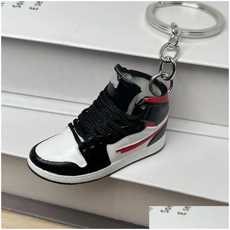 Party Favor Designer Sneakers Keychain Birthday Gift Shoes Key Chain Handbag Basketball Keychains 13 Colors Drop Delivery Home Garde Ot3Bl