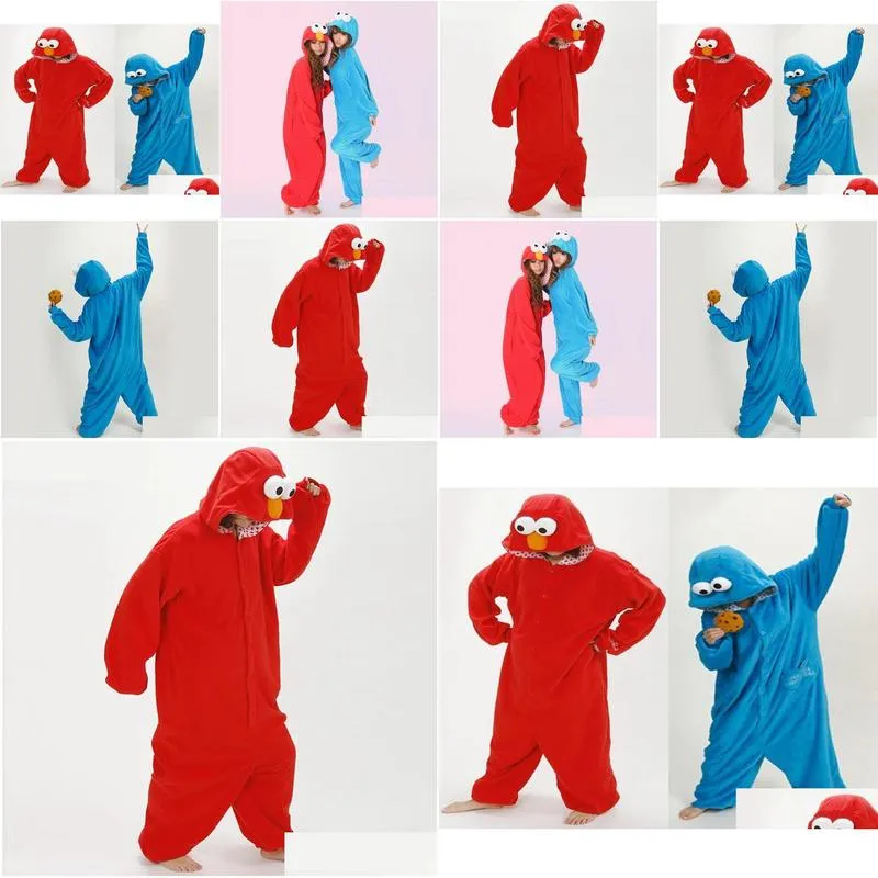 Adult animal pajamas one piece cookie cosplay monster pajama onesies for adults costume animal jumpsuit pajama fz26863705801